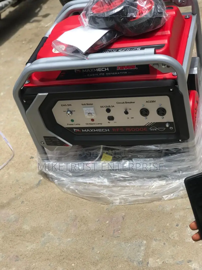 12kva Petrol Rugged Maxmech Generator