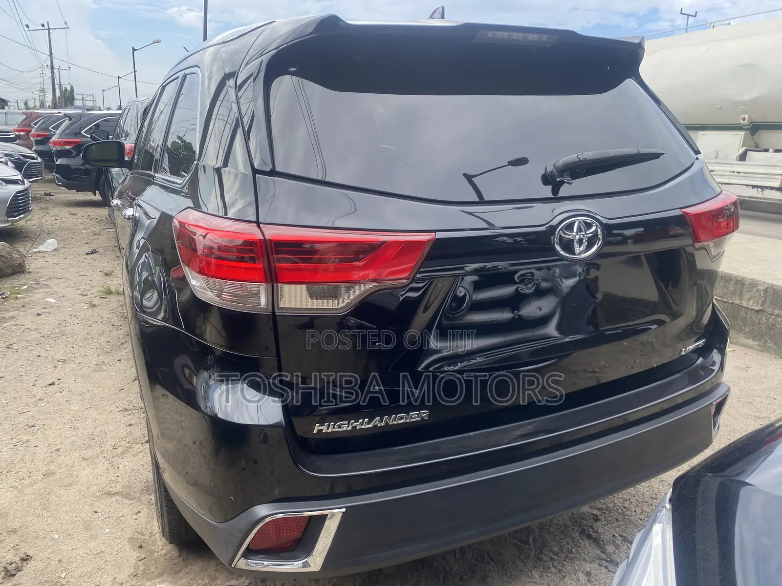 Toyota Highlander Limited 4x2 V6 (3.5L 6cyl 8A) 2018 Black
