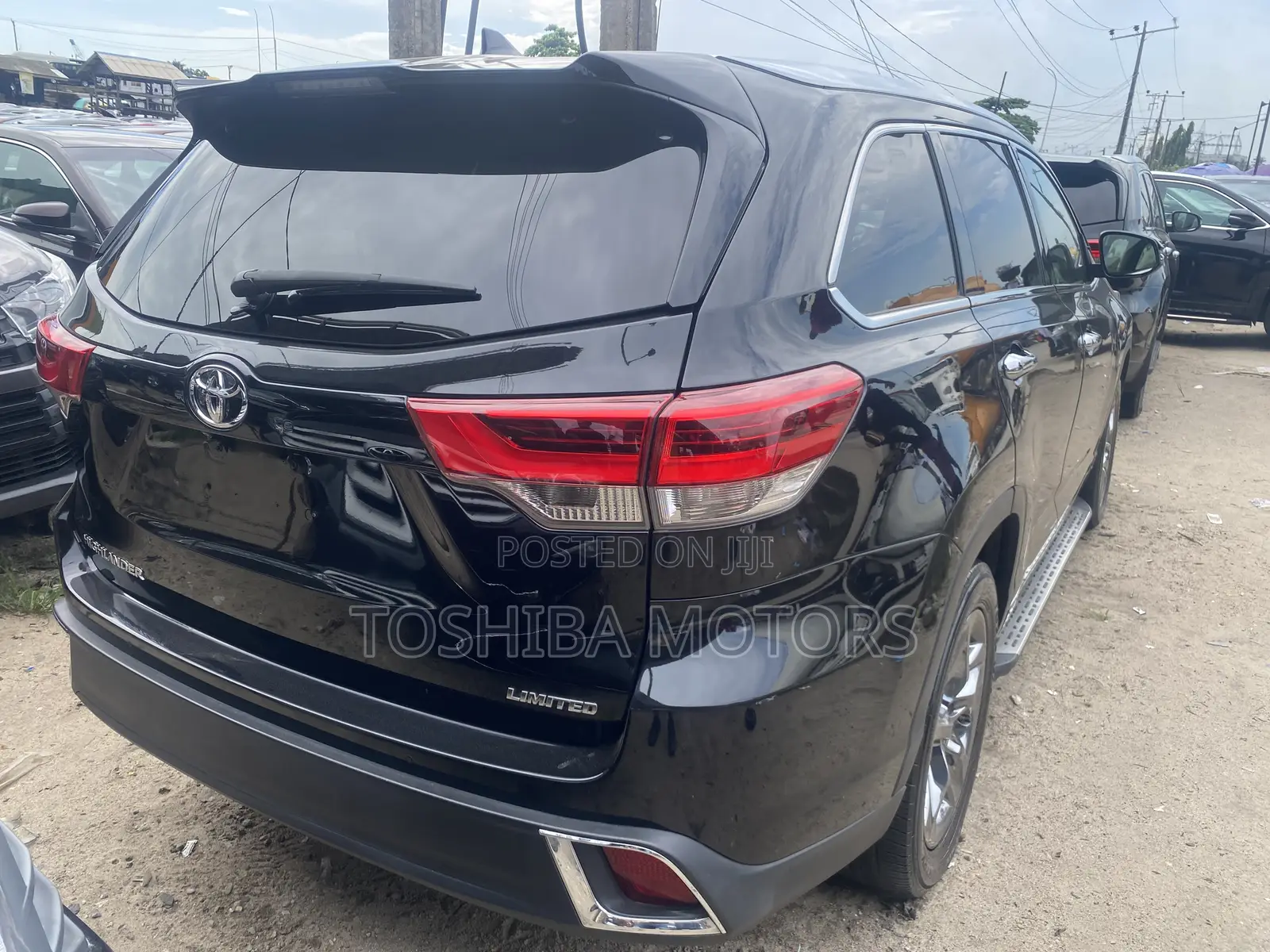 Toyota Highlander Limited 4x2 V6 (3.5L 6cyl 8A) 2018 Black