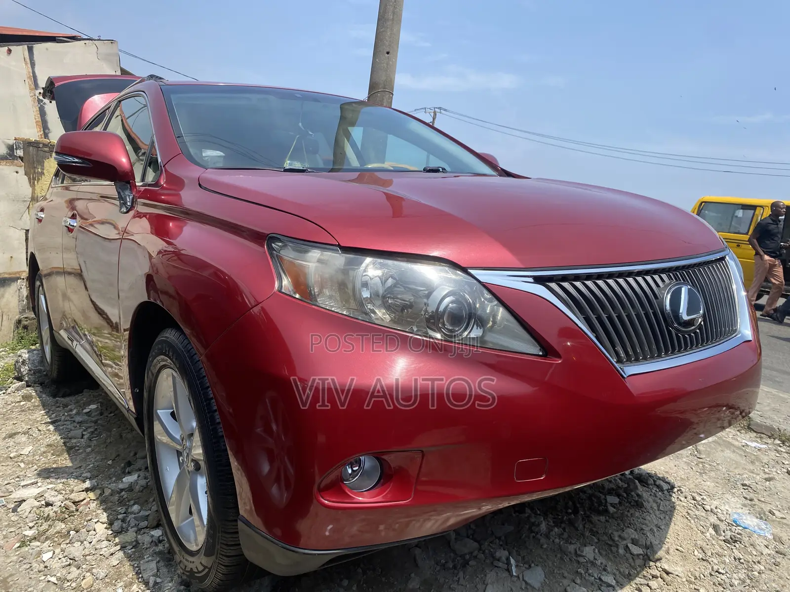 Lexus RX 350 AWD 2012 Red