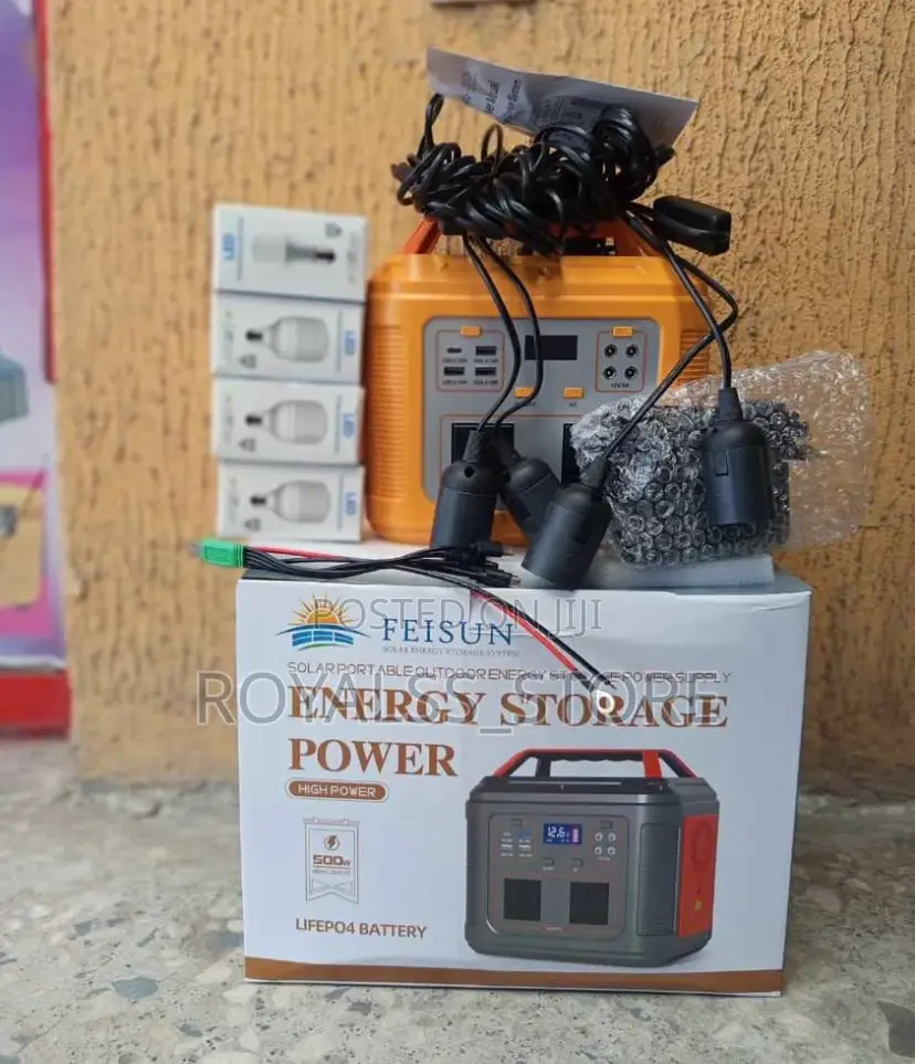 500w Portable Solar Energy Storage Power Supply / Solar Generator Unit