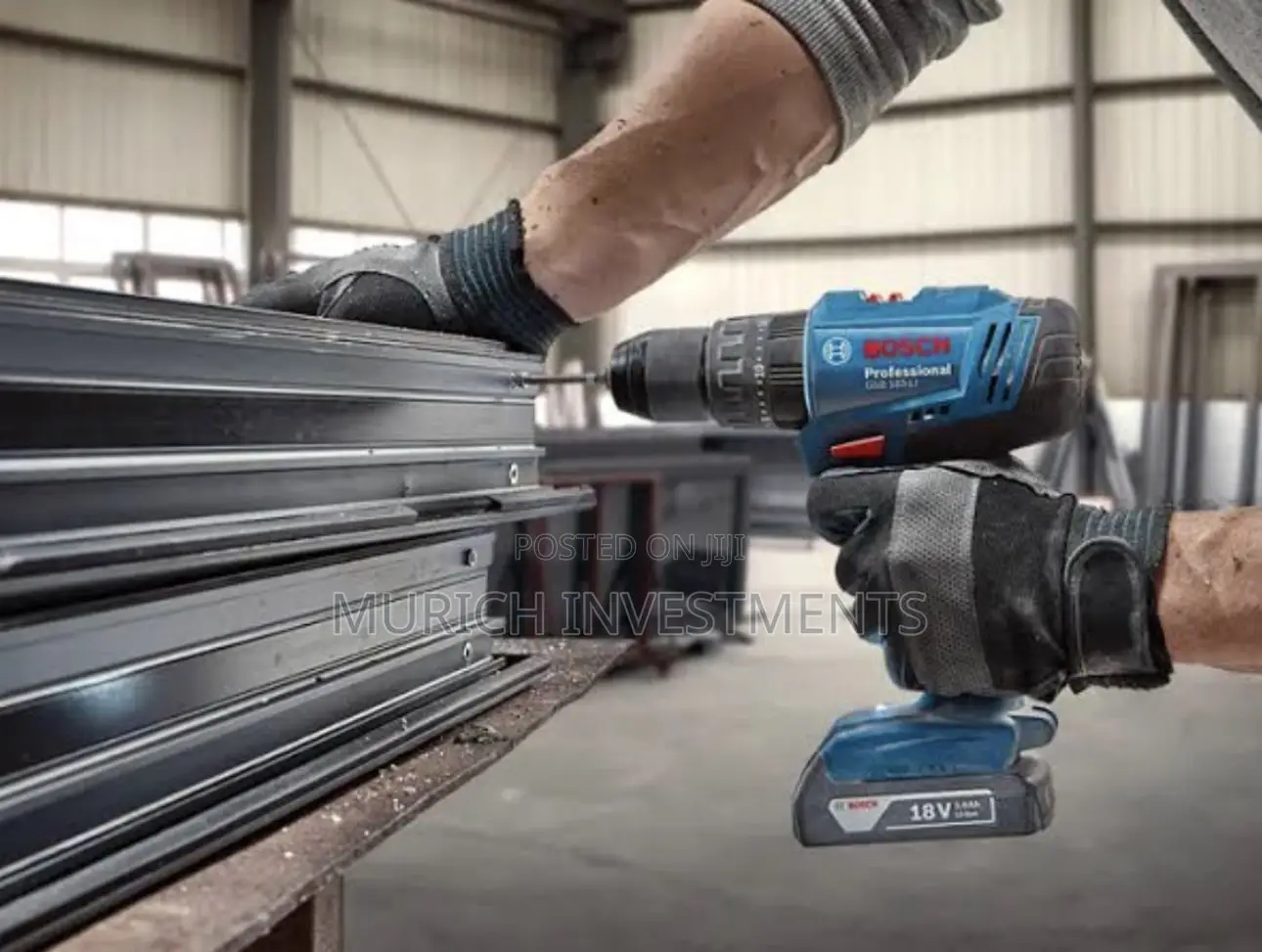Bosch GSB 183 Li Cordless Impact Drill 18v Battery Powered Wall Drill