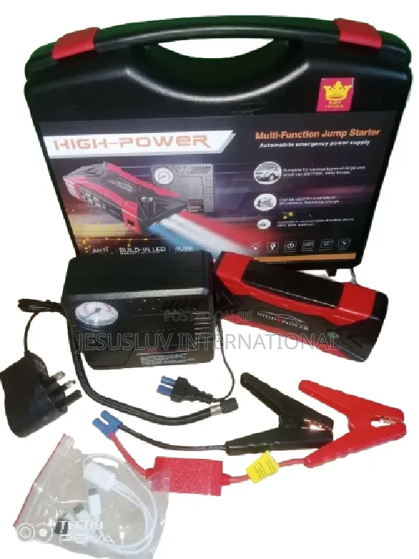 Fast Smart Jump Starter 12v With Tyre Inflator for Cars,Trucks, Suvs