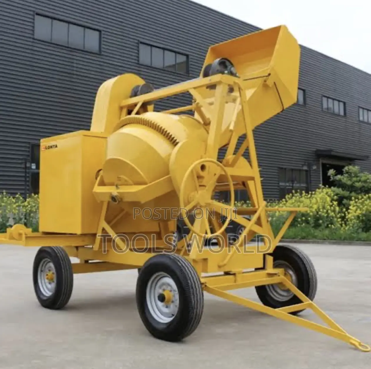 Advanced Design 510lt Concrete Mixer With Winch,Wheel Barrow Bucket