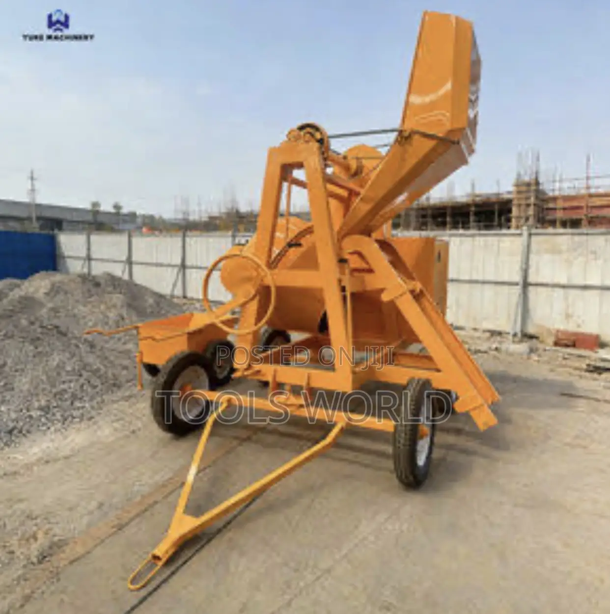 Advanced Design 510lt Concrete Mixer With Winch,Wheel Barrow Bucket