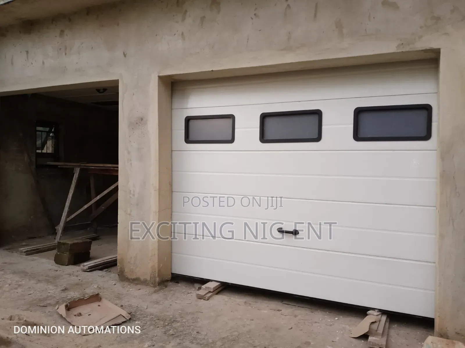 Imported Garage Door With Fixed Glass