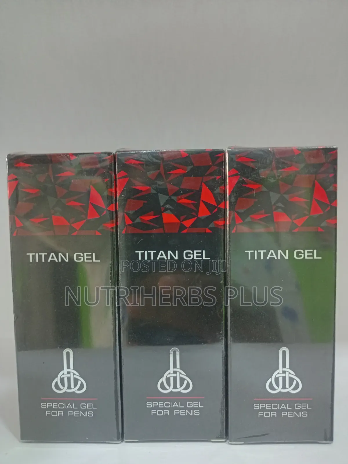 Titan Gel Red:Male Enhancement and Intimate Lubricant(For 3)