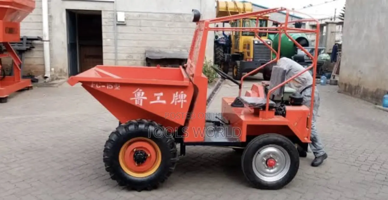 Diesel Engine 1.5 Ton Mini Site Dumper