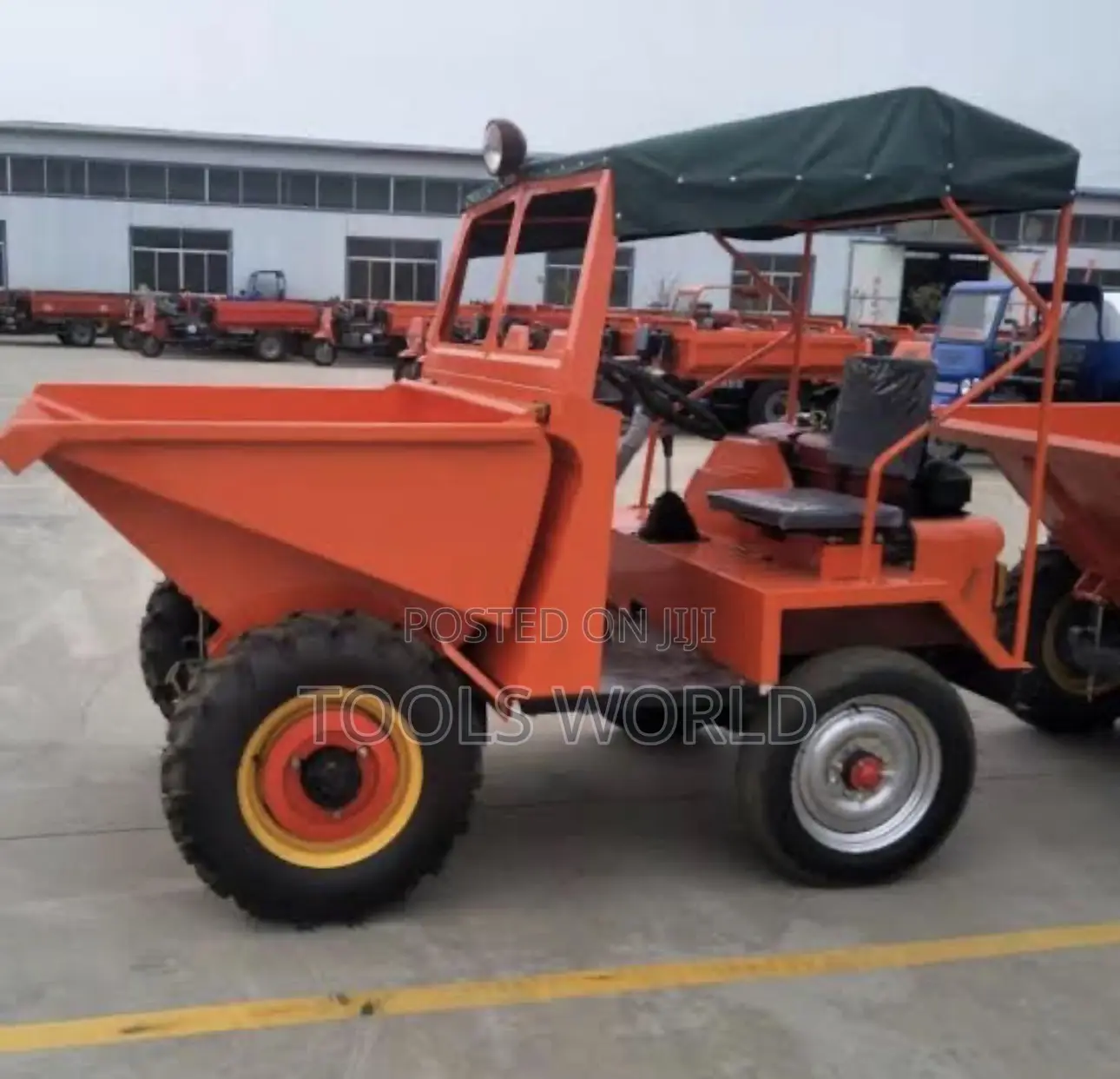 Diesel Engine 1.5 Ton Mini Site Dumper