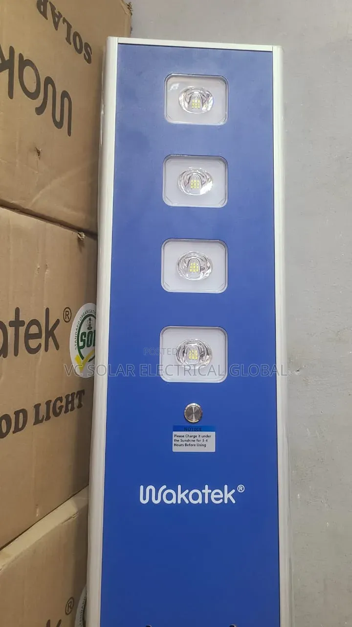 Wakatek All-in-One Solar Street Light – 400w 