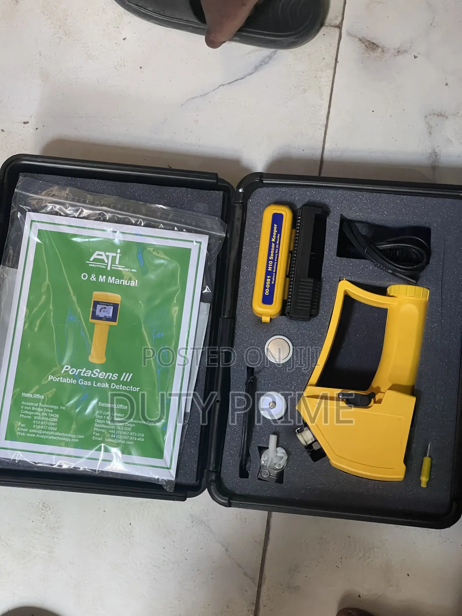 Ati Portasens Iii Portable Gas Leak Detector