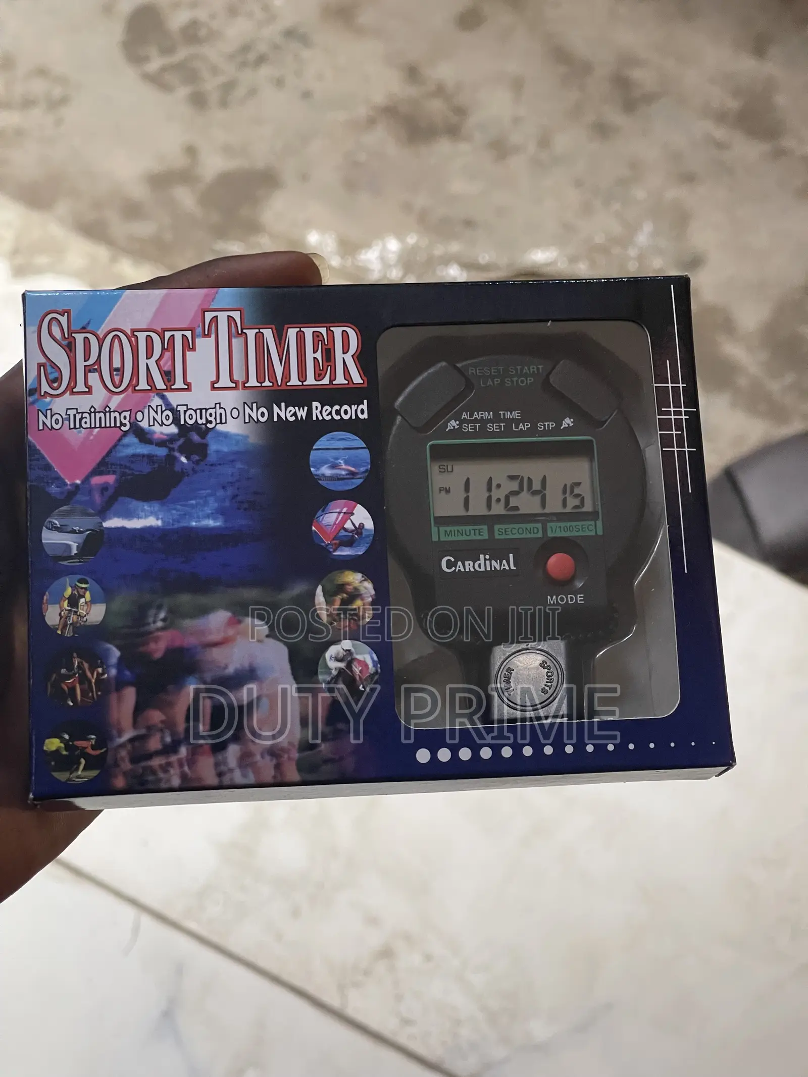 Cardinal Digital Sport Timer Stopwatch