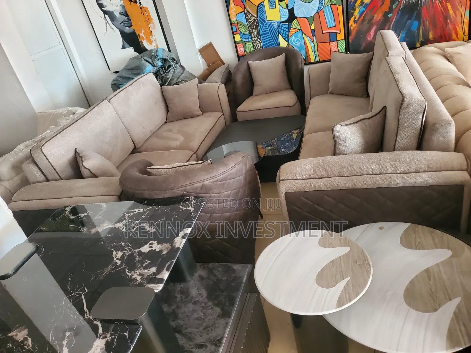 8 Seaters Tranquil Imported Vietnam Sofa Sets.