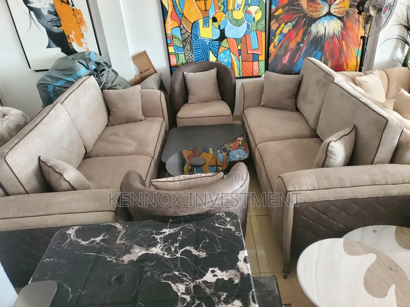 8 Seaters Tranquil Imported Vietnam Sofa Sets.