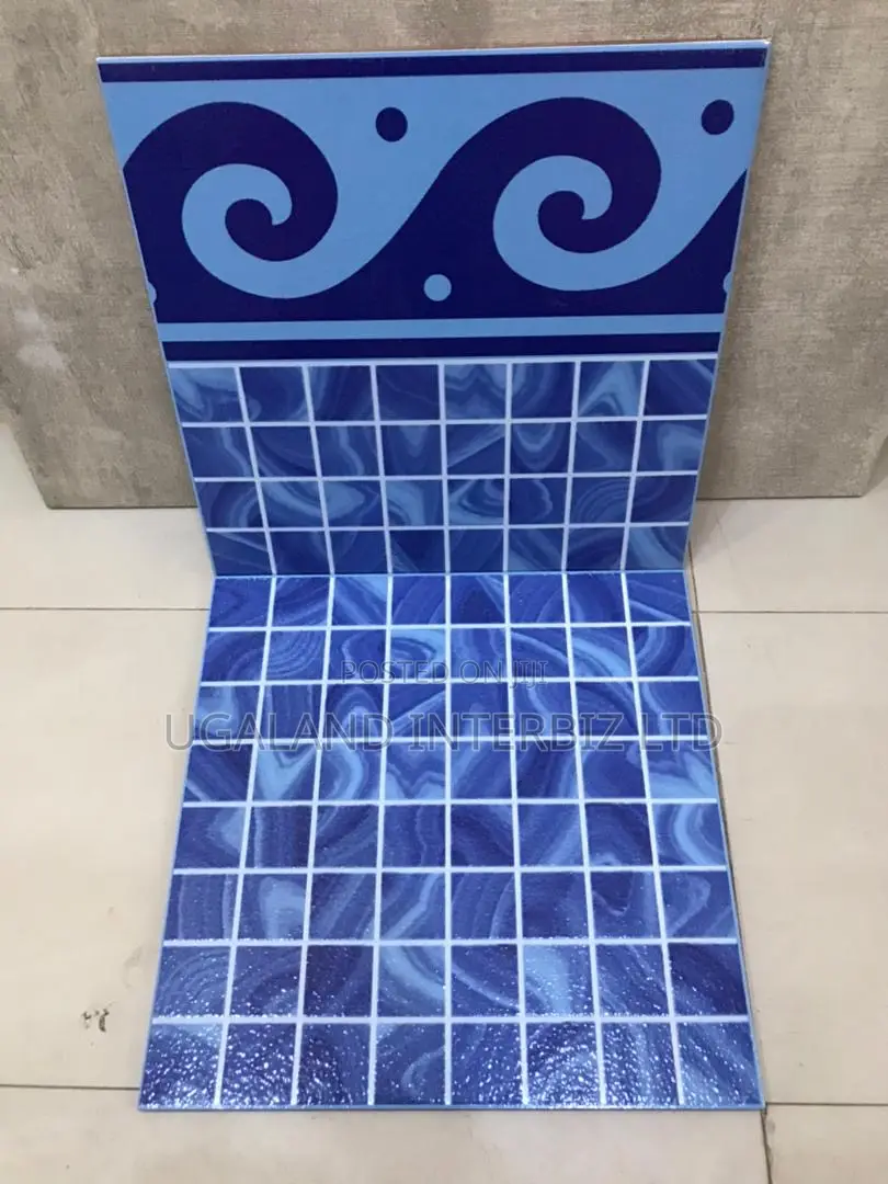 Ocean Flow Pool Mosaic Tiles