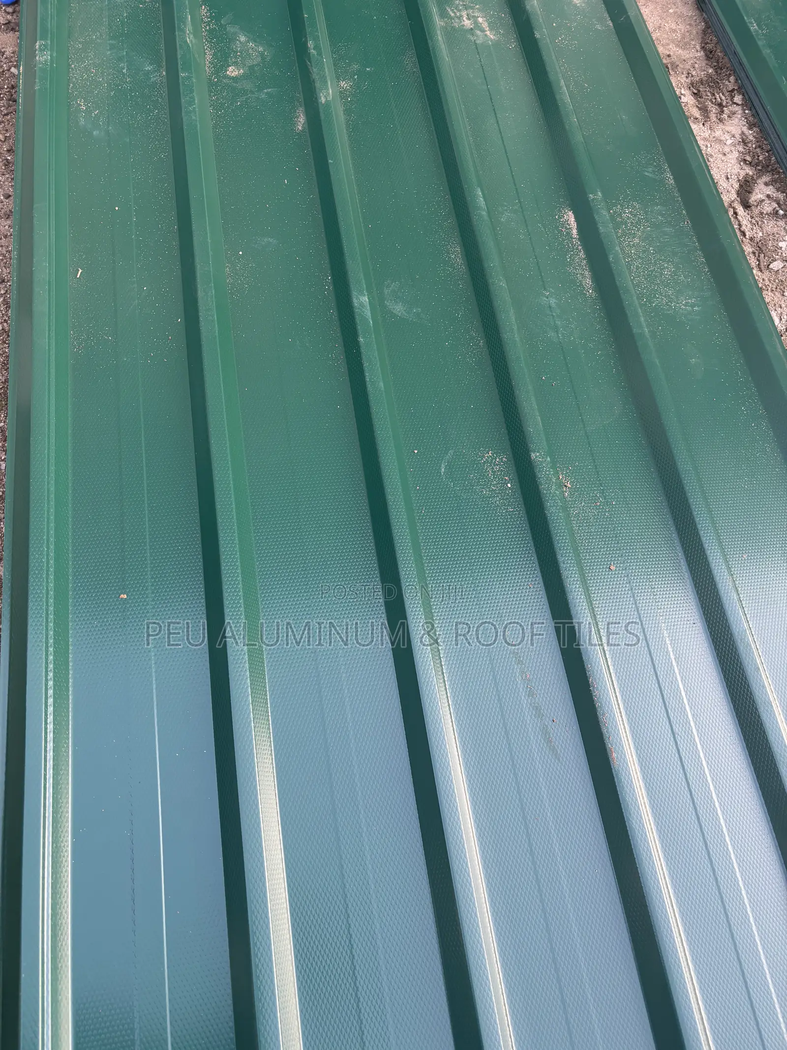 Complete 055 Gauge B/Green Aluminium Roof Sheet