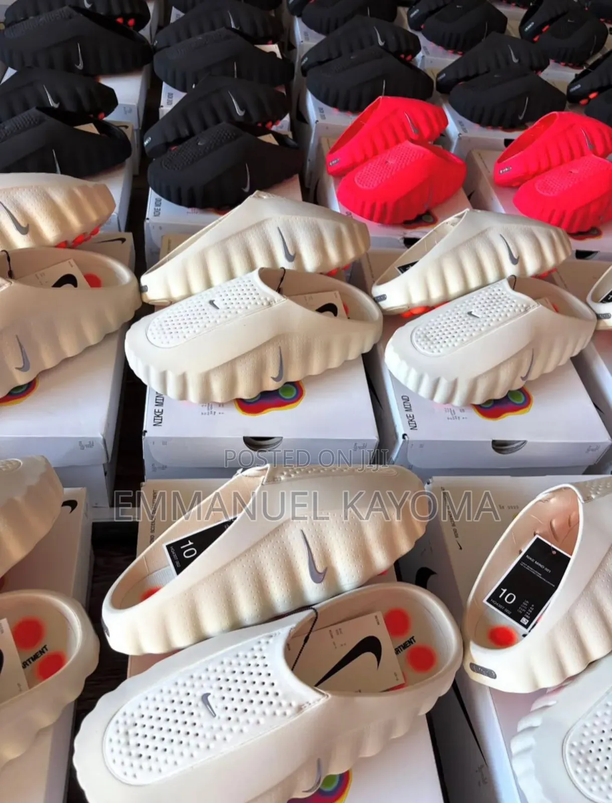 Luxury Nike Mind Department Slides.