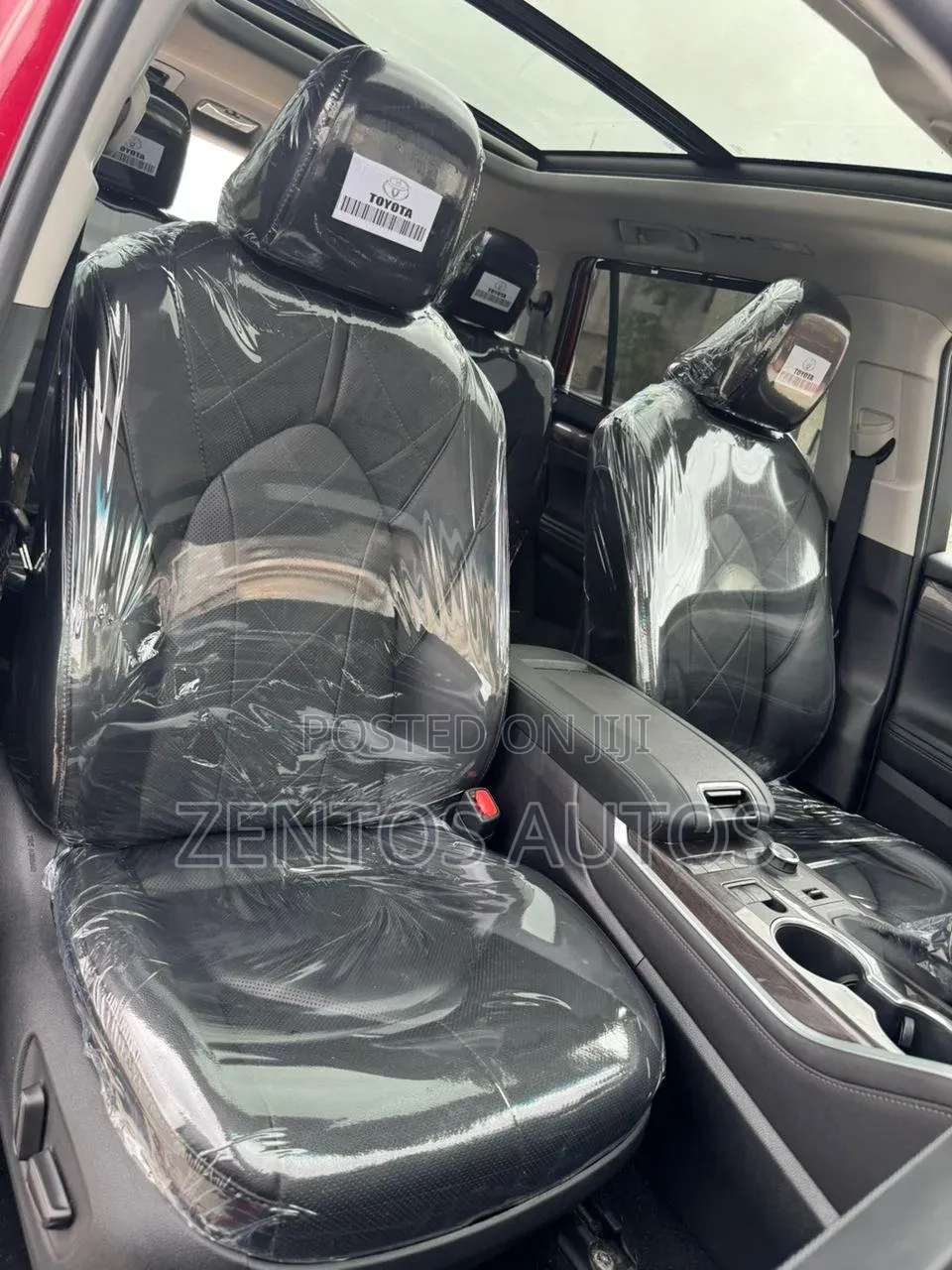 Toyota Highlander Platinum 2021 Red