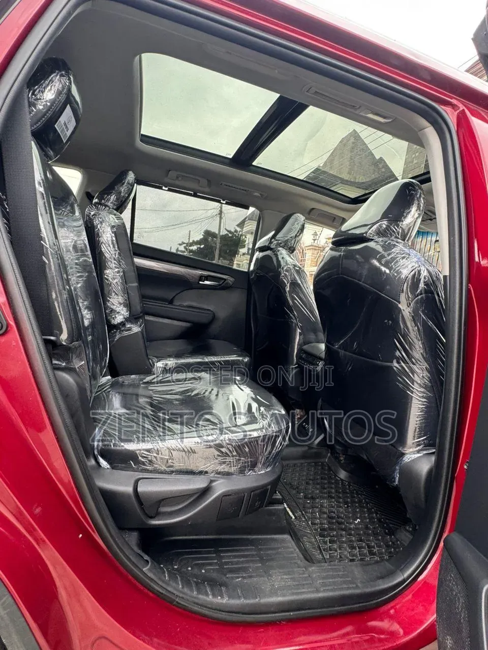 Toyota Highlander Platinum 2021 Red