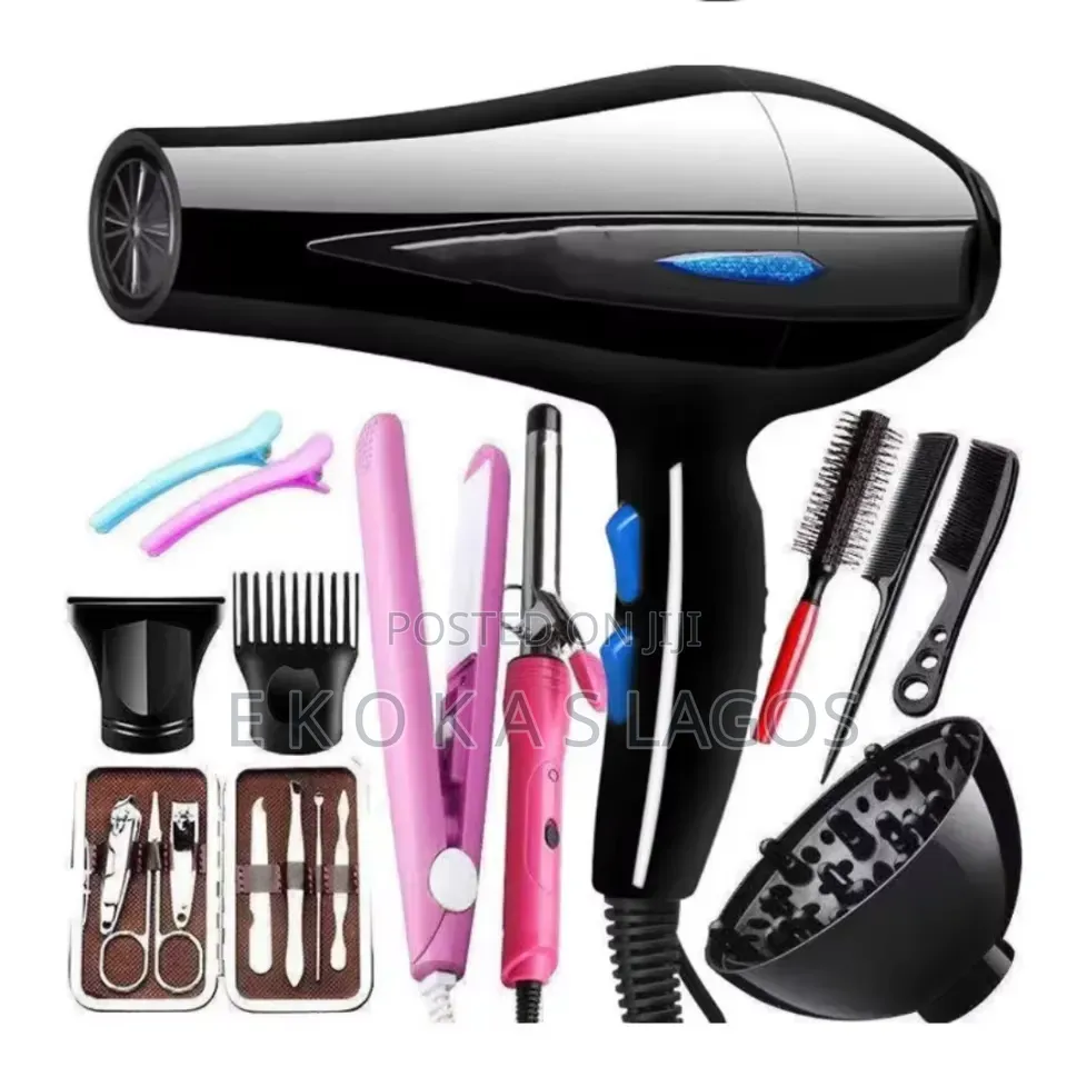 Complete Set Salon and Home Professional Hair Dryer