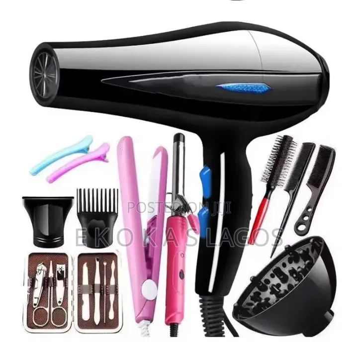Complete Set Salon and Home Professional Hair Dryer
