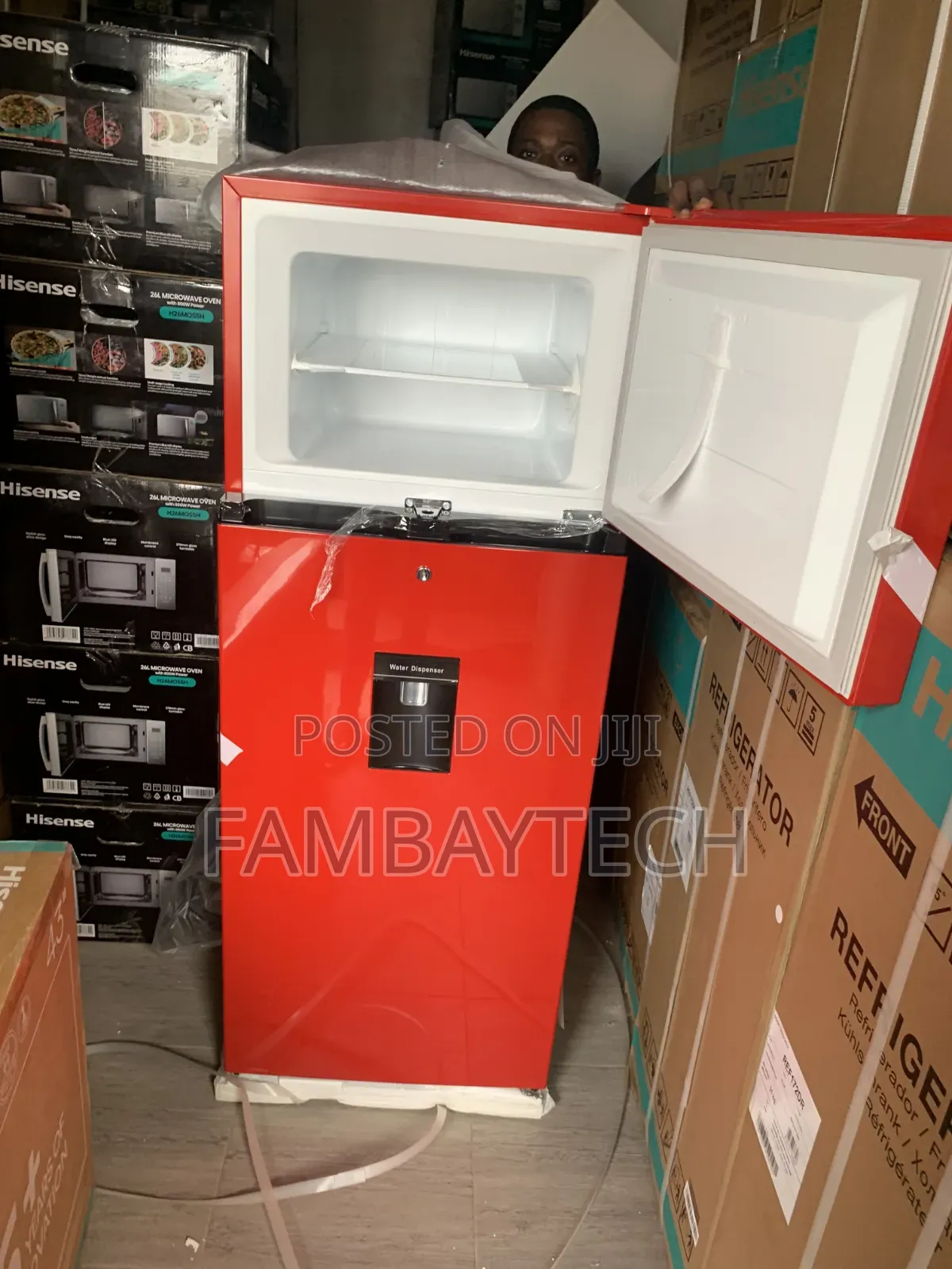 Hisense Ref 205drb – Low Noise Refrigerator With Dispenser