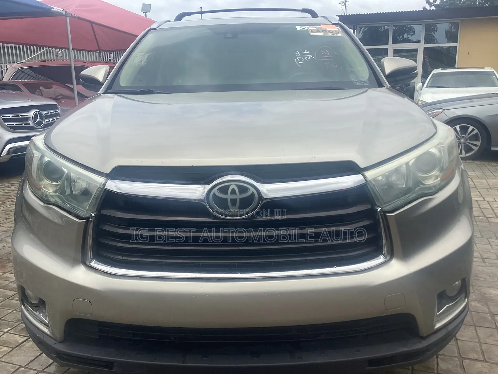 Toyota Highlander Limited Platinum V6 4x2 (3.5L 6cyl 6A) 2016 Gray