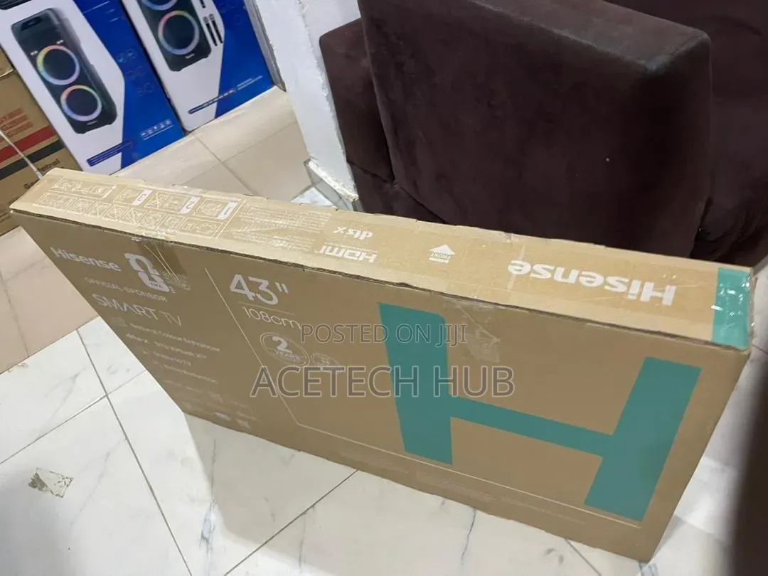 Premium Hisense 43 Inches Smart Tv – Factory Fresh