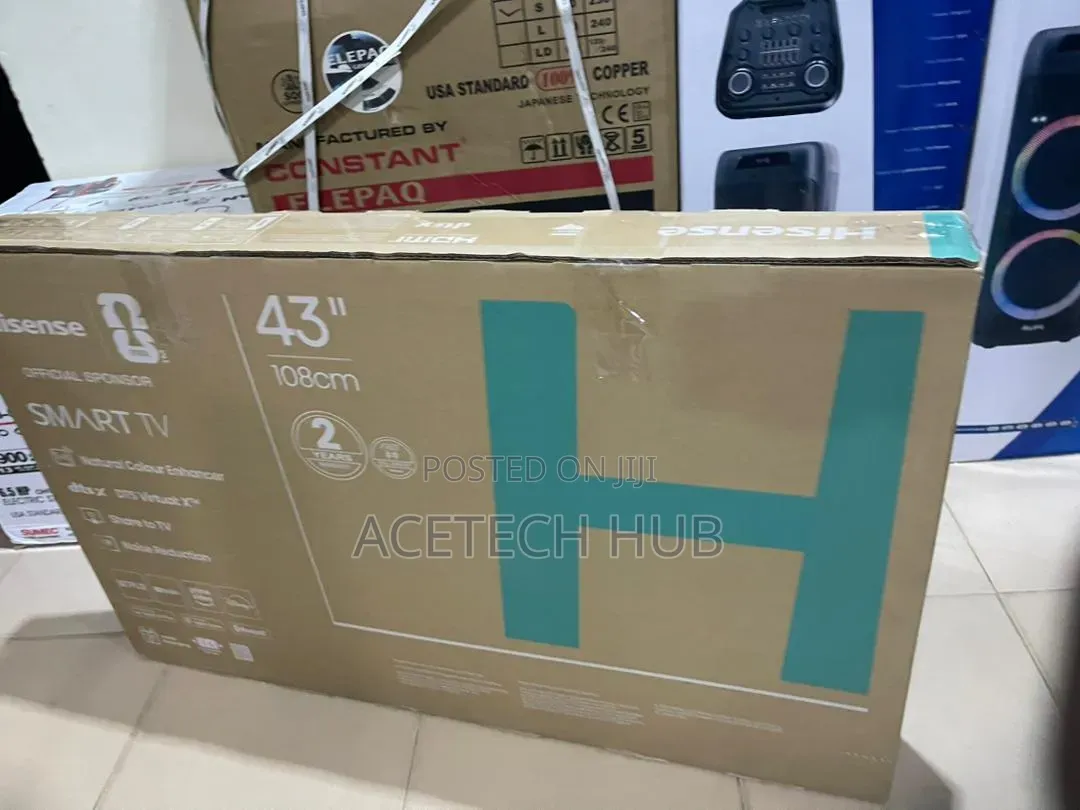 Hisense 43” Led Smart Tv – Quality Sound Picture