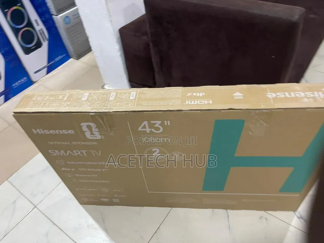 Hisense 43” Led Smart Tv – Quality Sound Picture