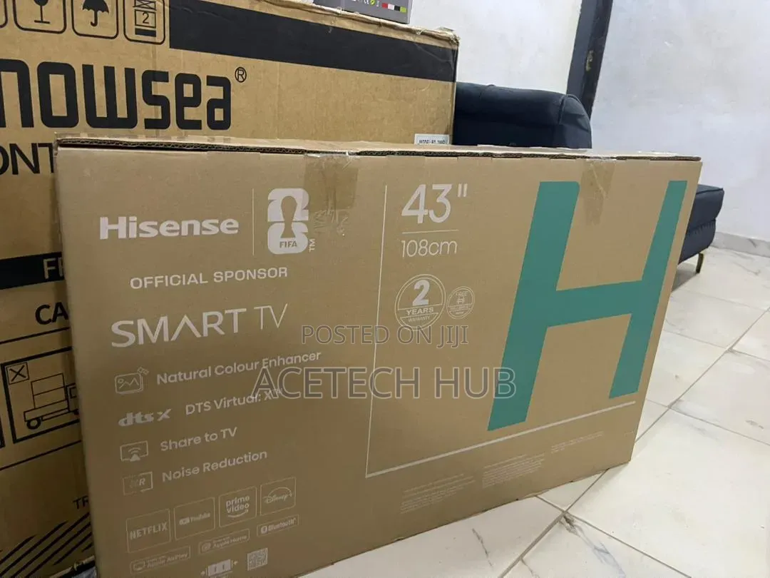 Hisense Smart Tv 43 Inches – Sleek Design Clear Vis