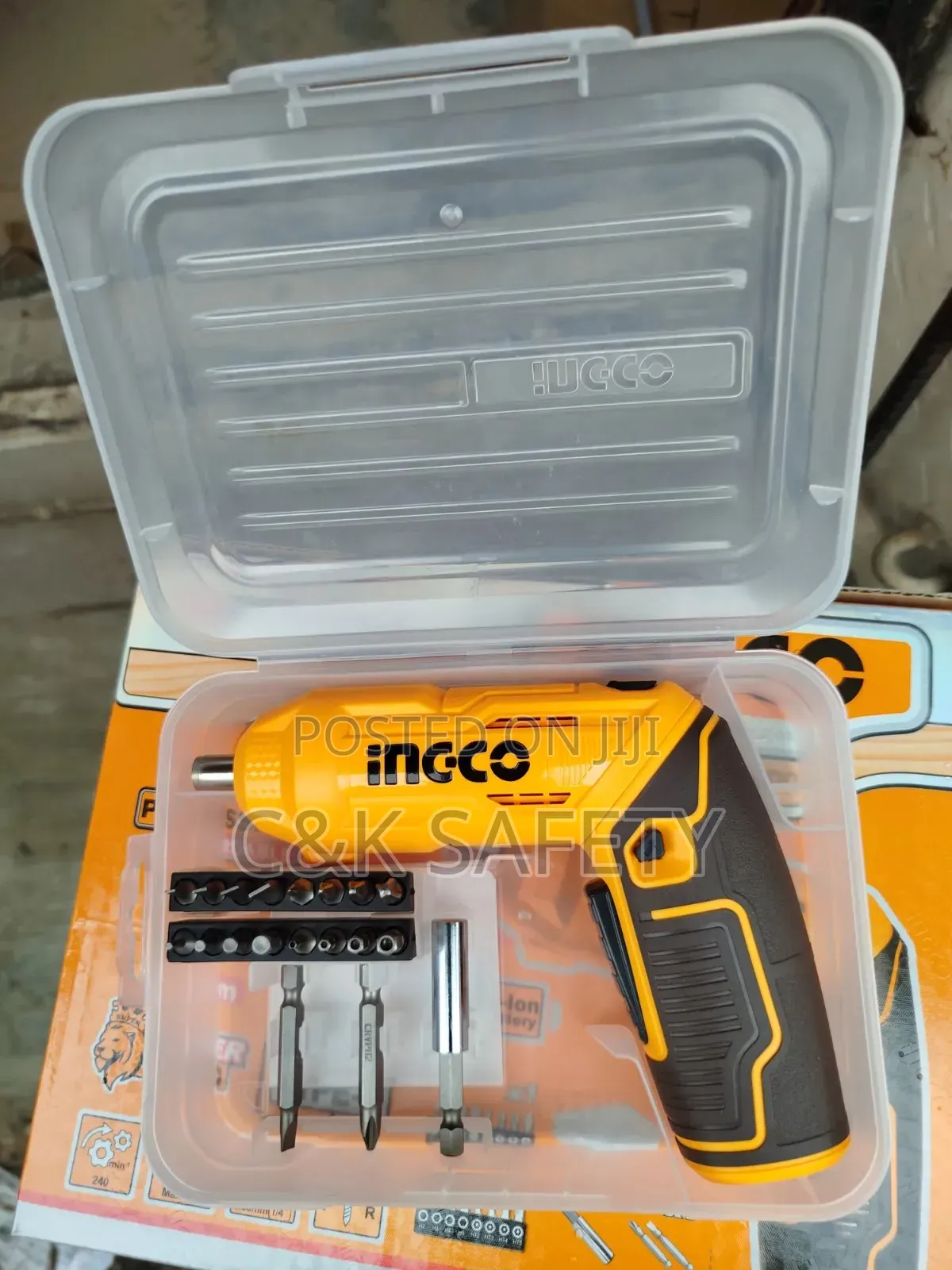 Ingco Cordless Screwdriver