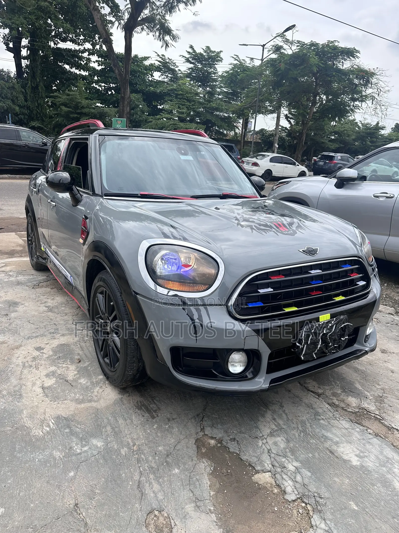 Mini Countryman John Cooper Works AWD ALL4 2018 Gray