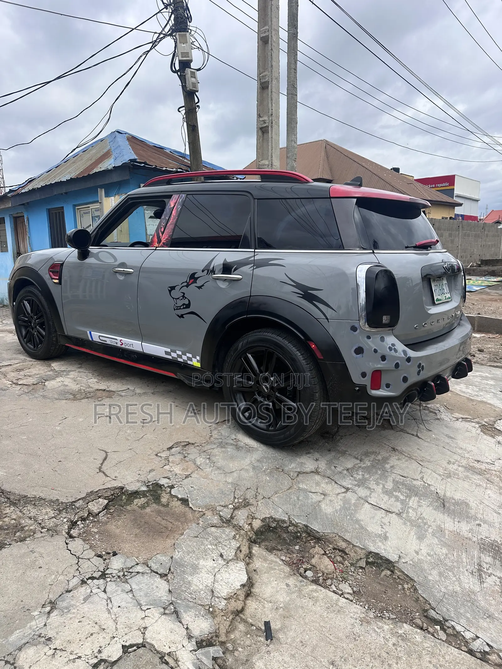 Mini Countryman John Cooper Works AWD ALL4 2018 Gray