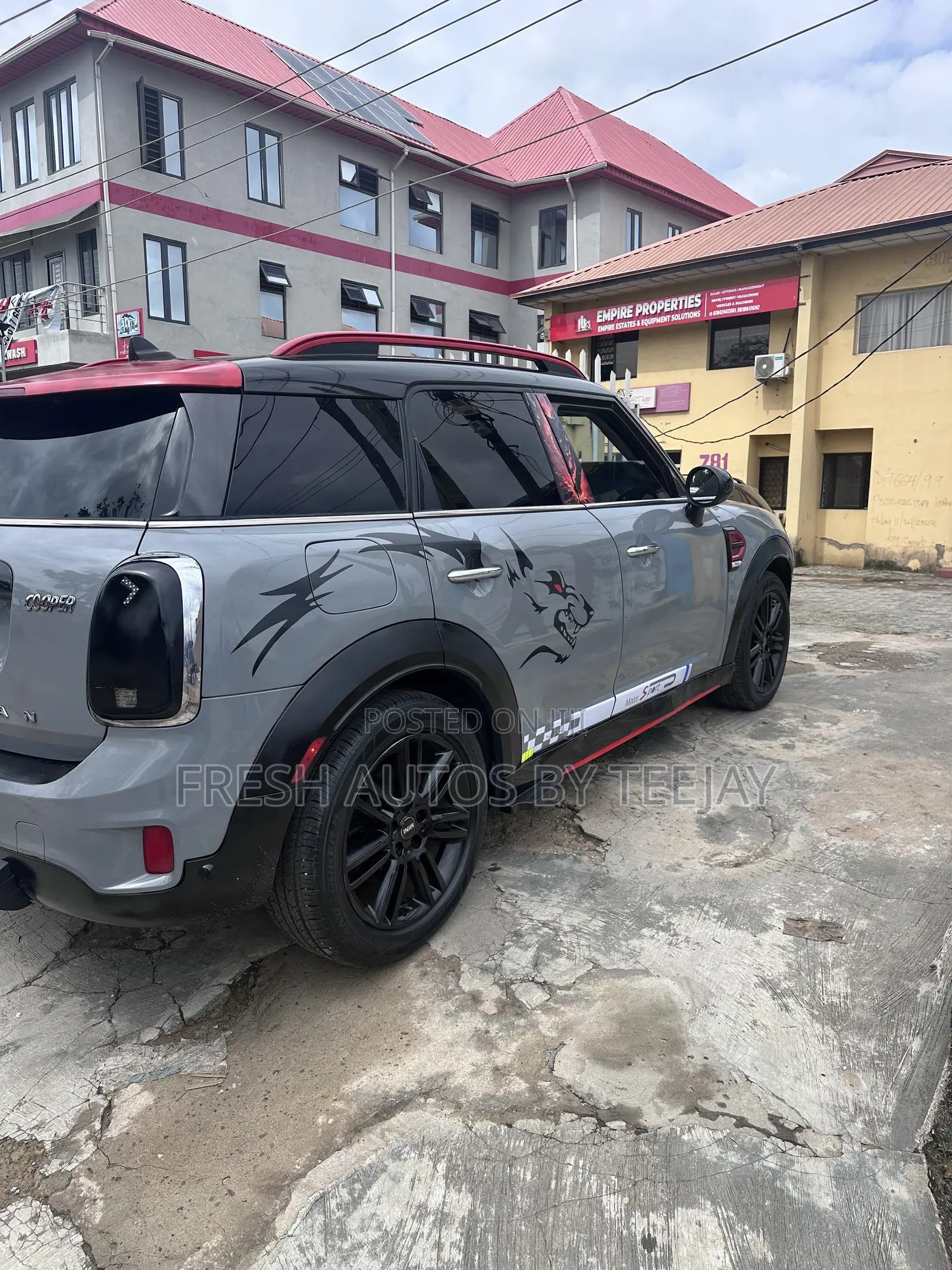 Mini Countryman John Cooper Works AWD ALL4 2018 Gray