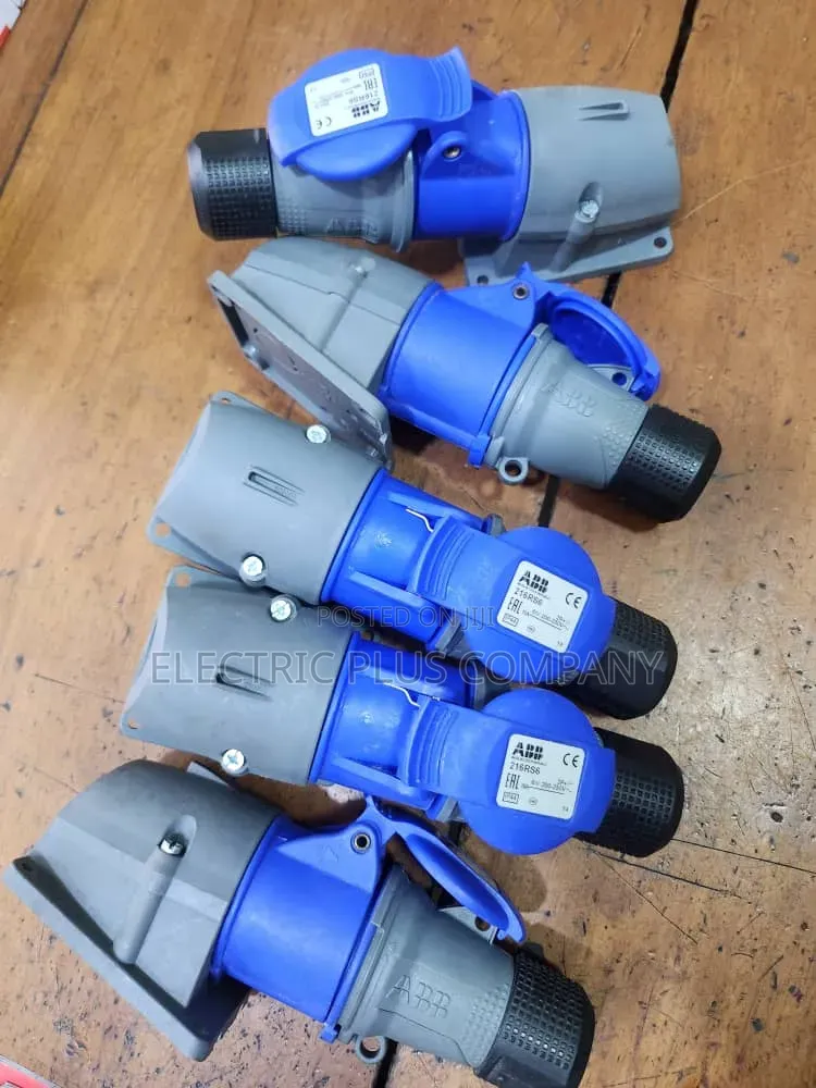 Abb 16 Amps X 3 Pin Abb Original Industrial Socket and Plug