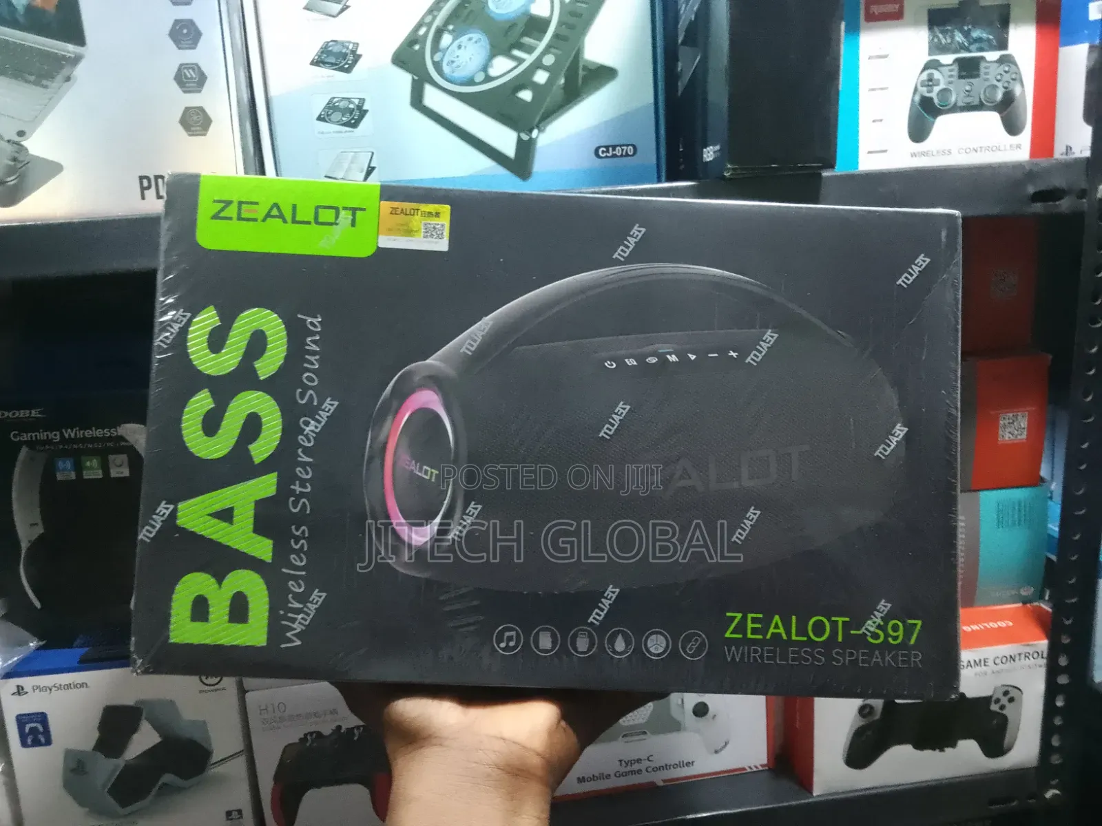 Zealot S97 Bluetooth Speaker - 80w Portable Wireless Speaker
