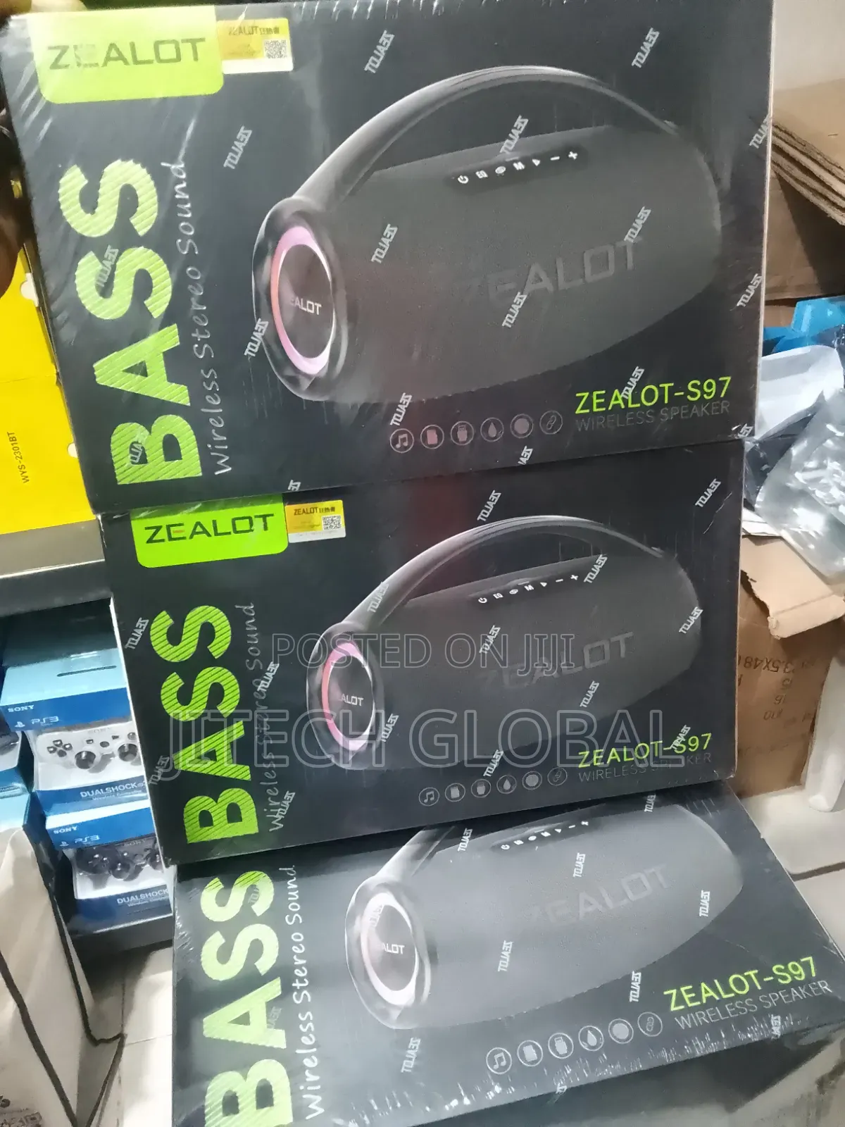 Zealot S97 Bluetooth Speaker - 80w Portable Wireless Speaker