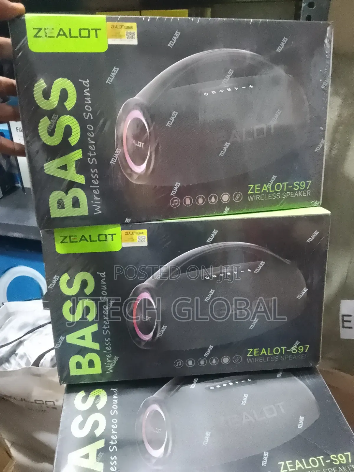 Zealot S97 Bluetooth Speaker - 80w Portable Wireless Speaker