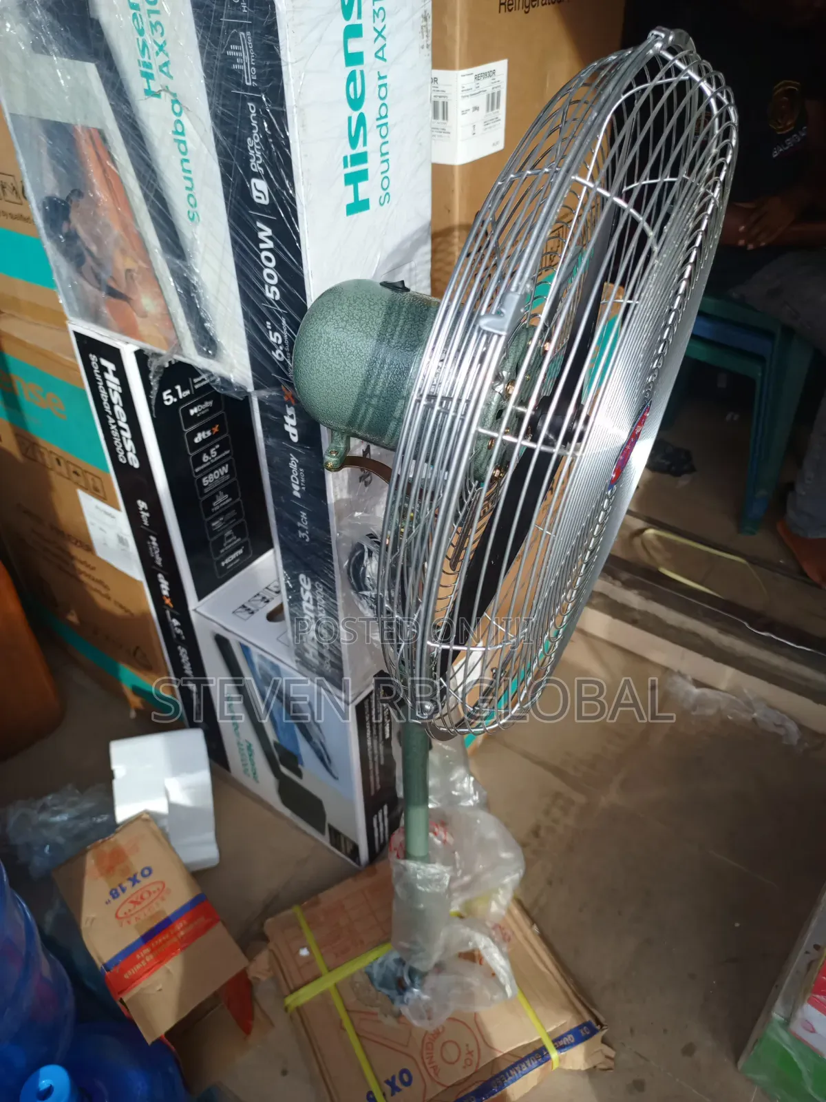 Ox 18 Inches Industrial Standing Fan