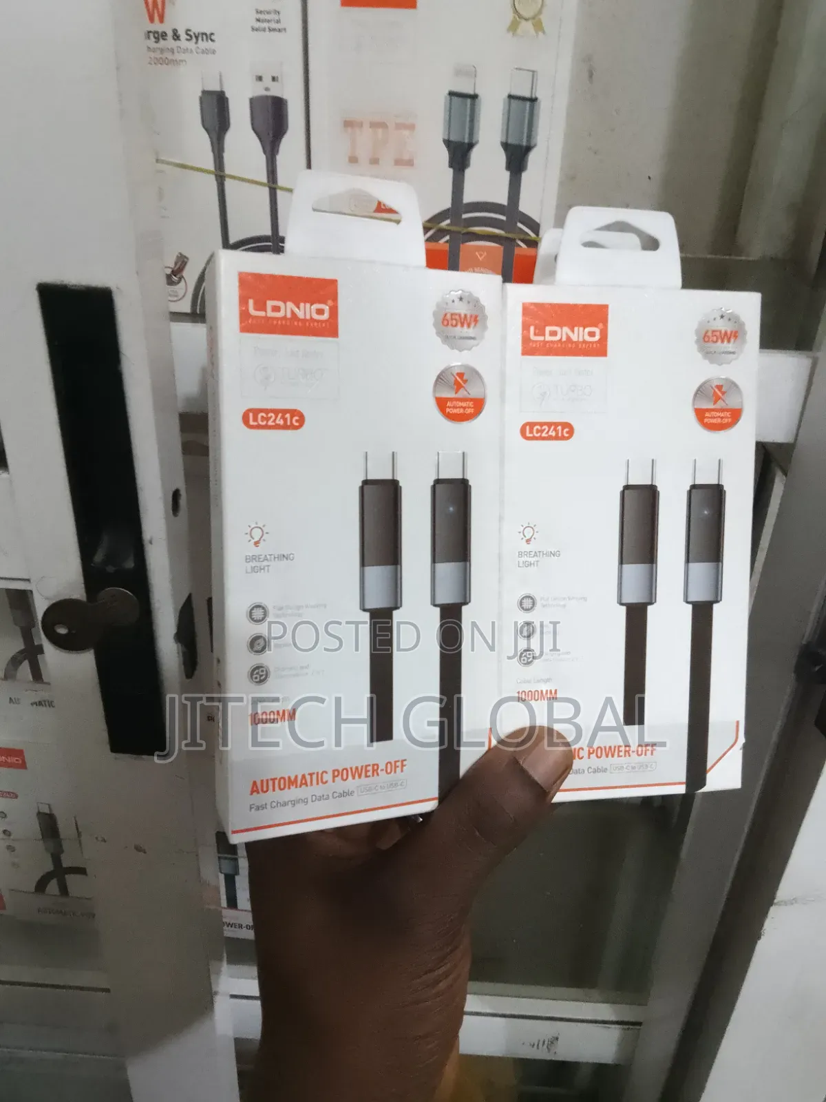 Ldnio Lc241c 1m Pd 65w 5a Fast Charging Cable – Usb-C to Usb-C