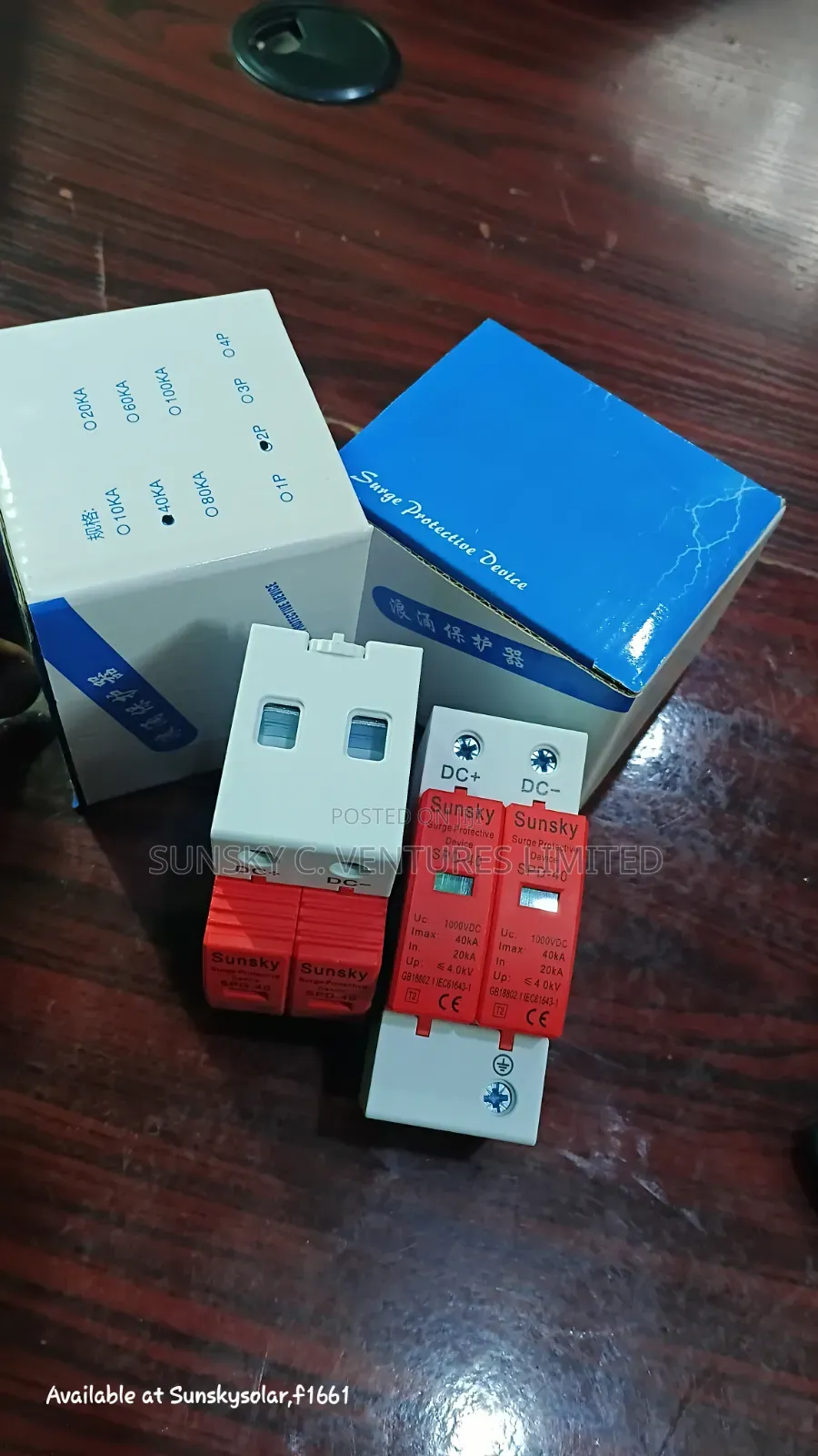 Dc Surge Protector- Protection Against Thunder (Promo)