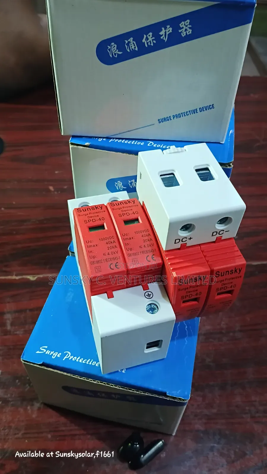Dc Surge Protector- Protection Against Thunder (Promo)