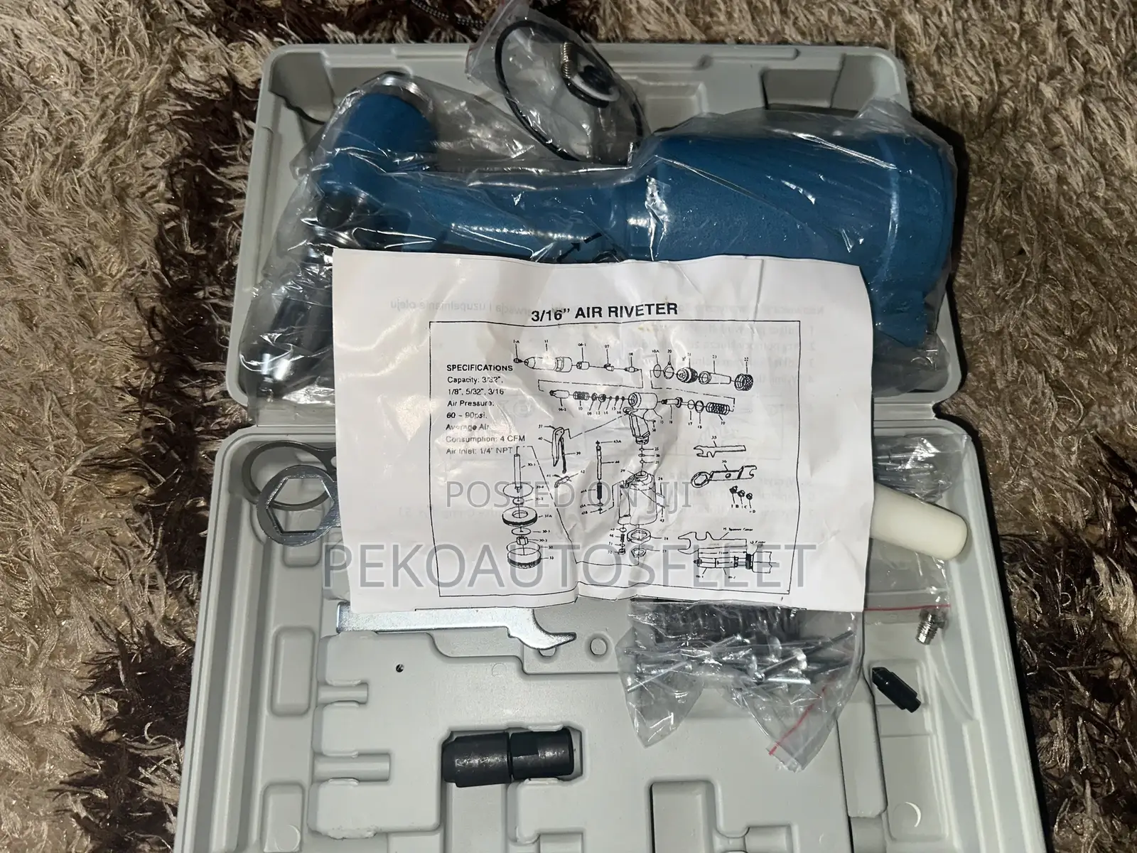 Hydraulic Air Riveter Commercial