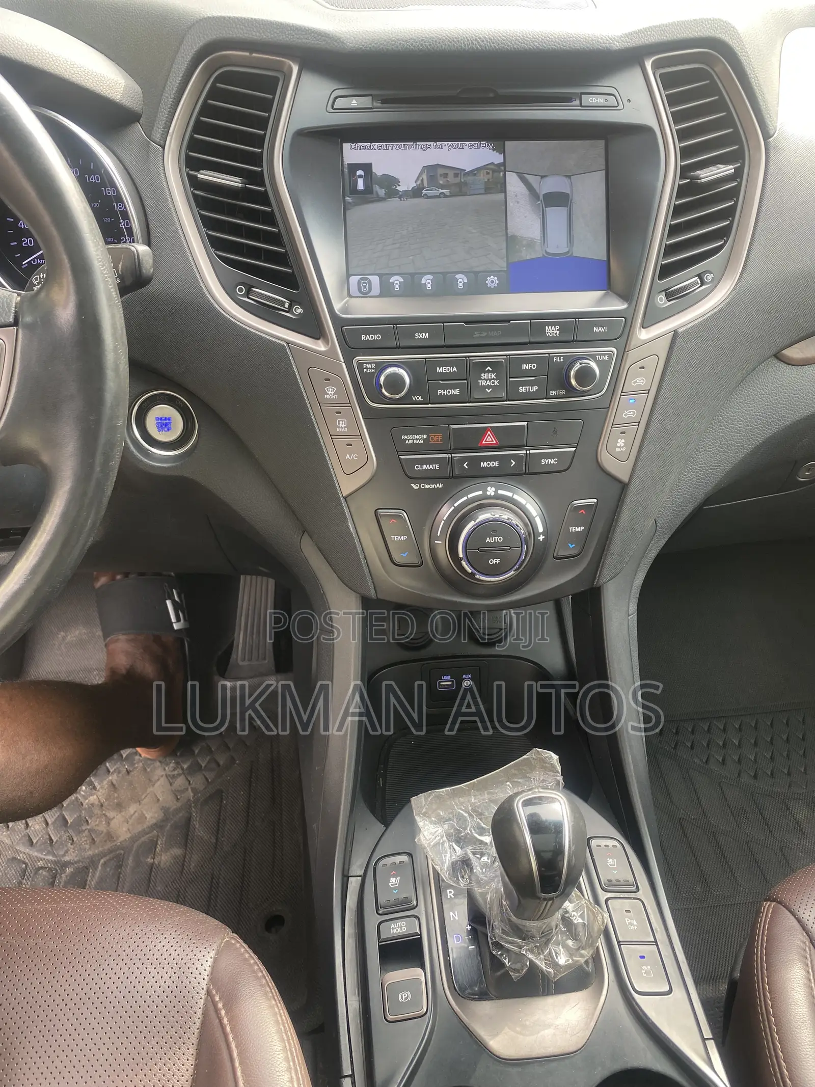 Hyundai Santa Fe Limited Ultimate AWD 2017 White