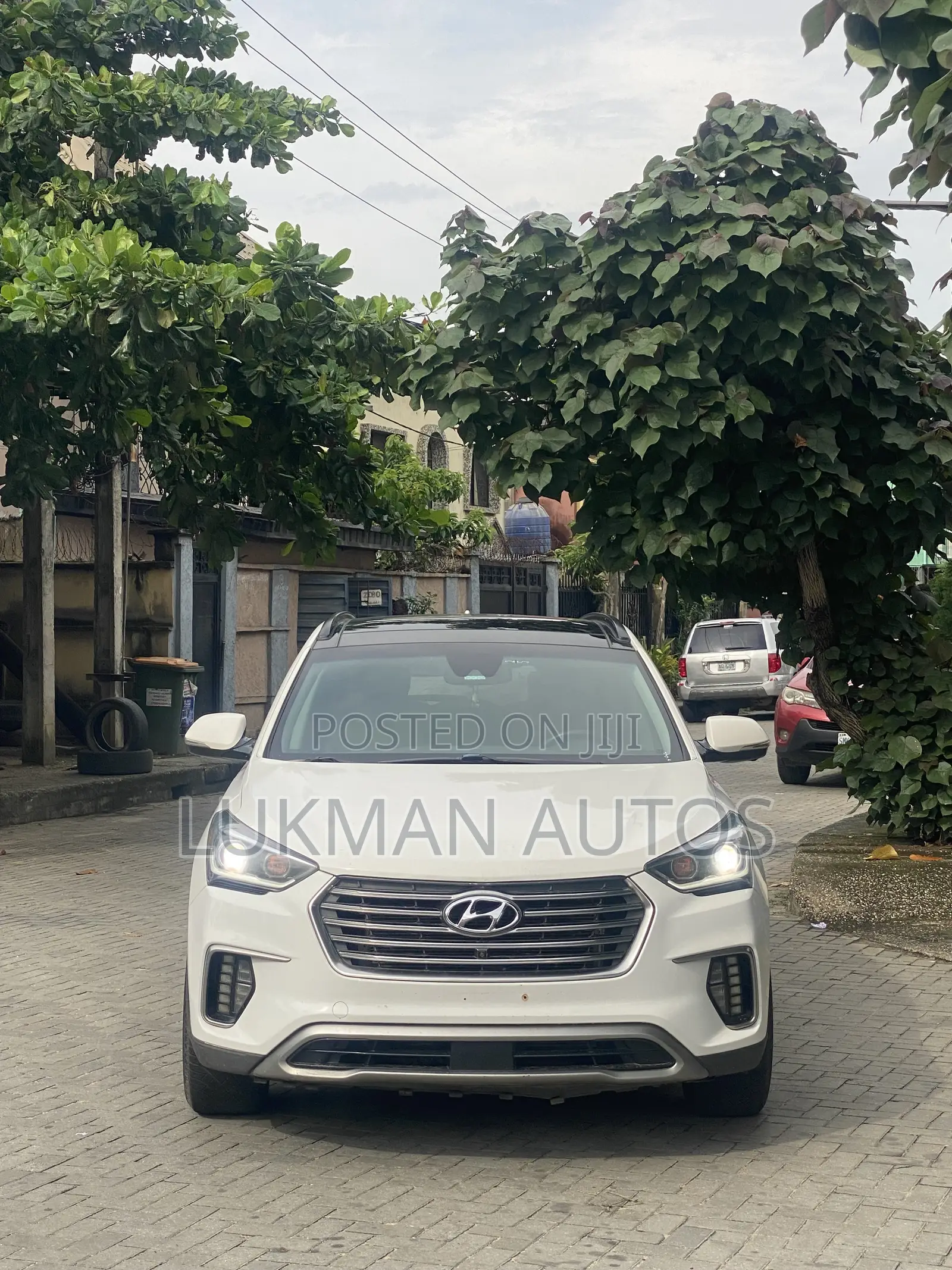 Hyundai Santa Fe Limited Ultimate AWD 2017 White