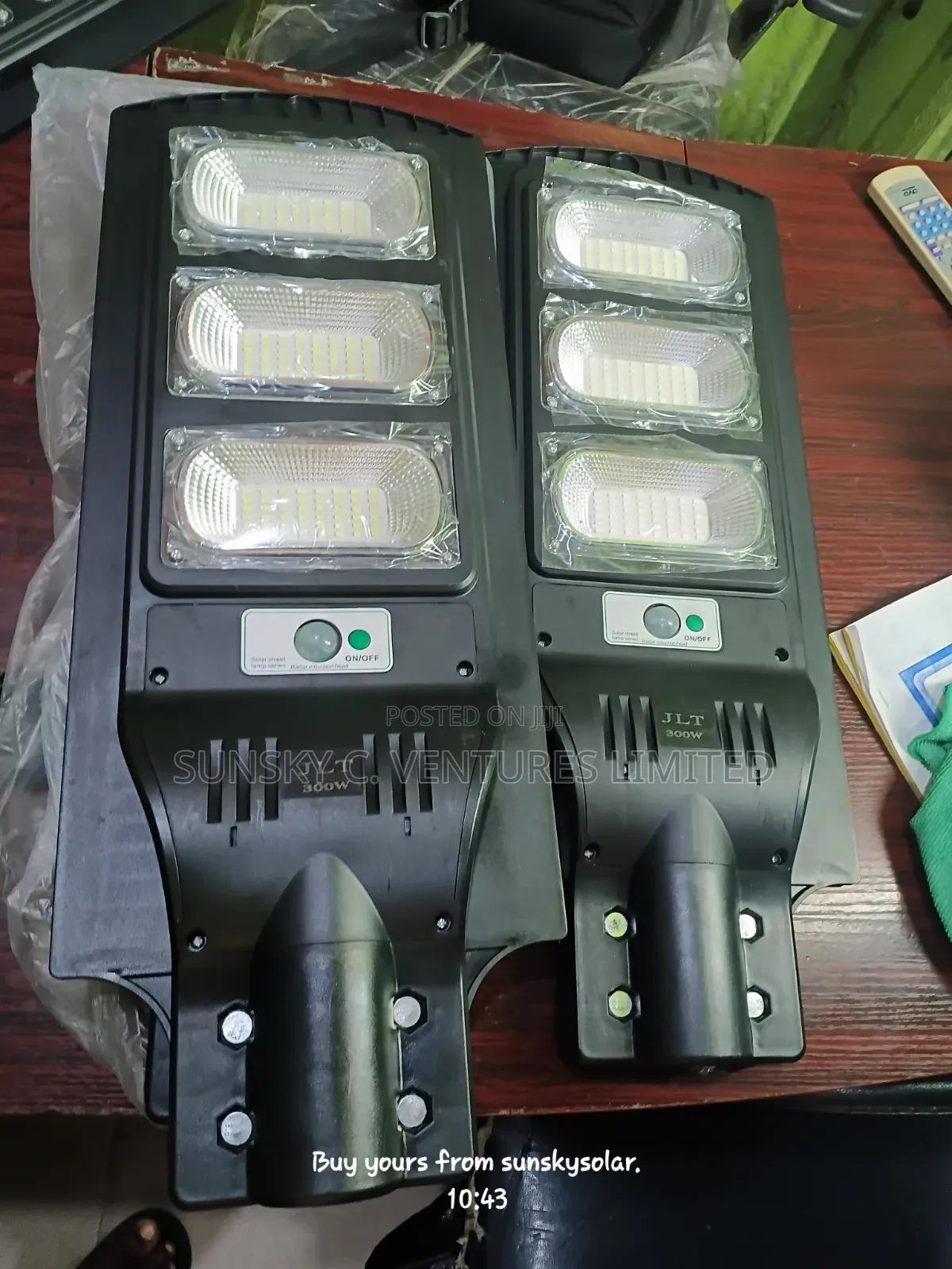 150watts 3eye All in One Solar Street Light.
