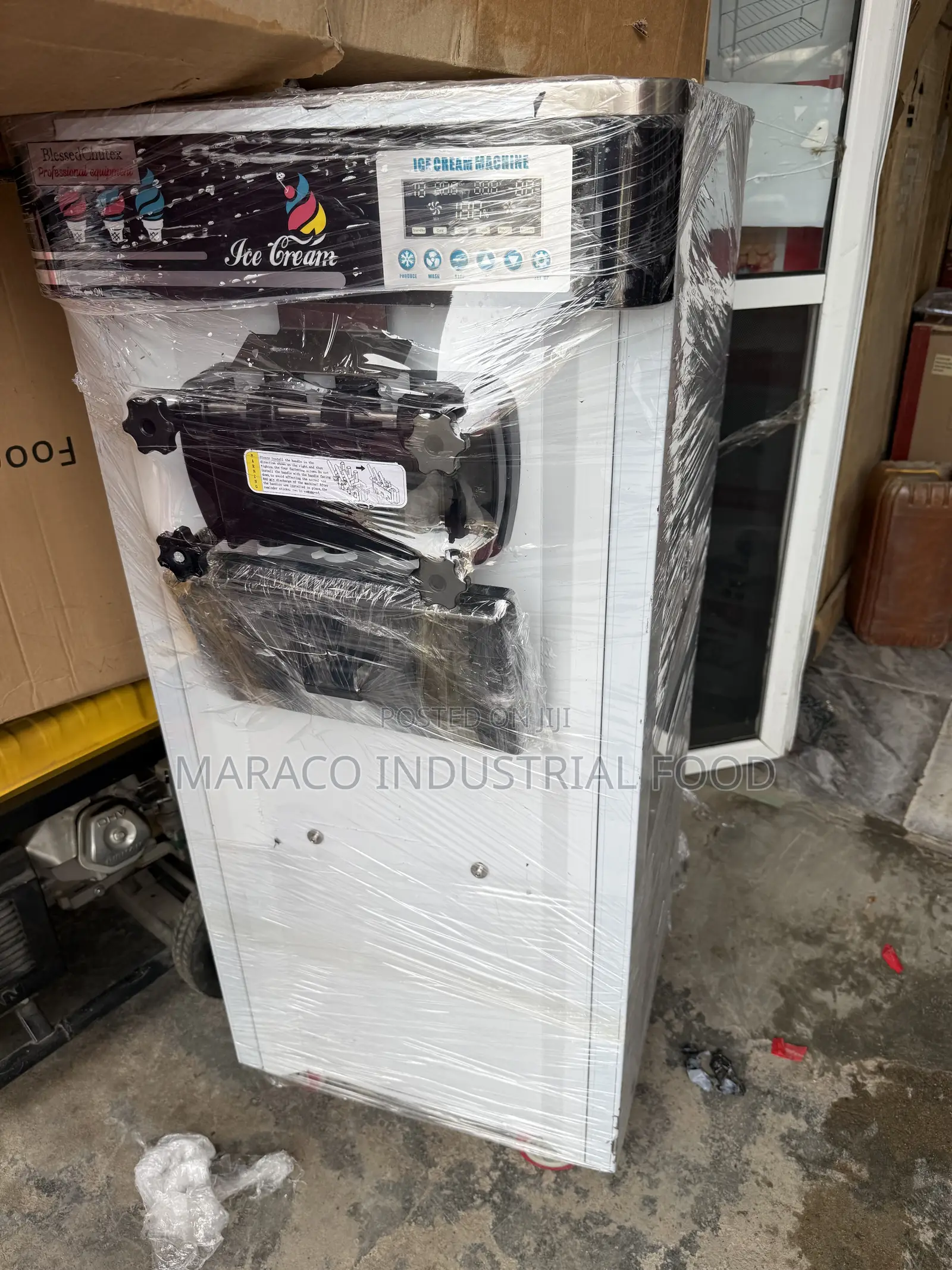 Standing Ice Cream Machine