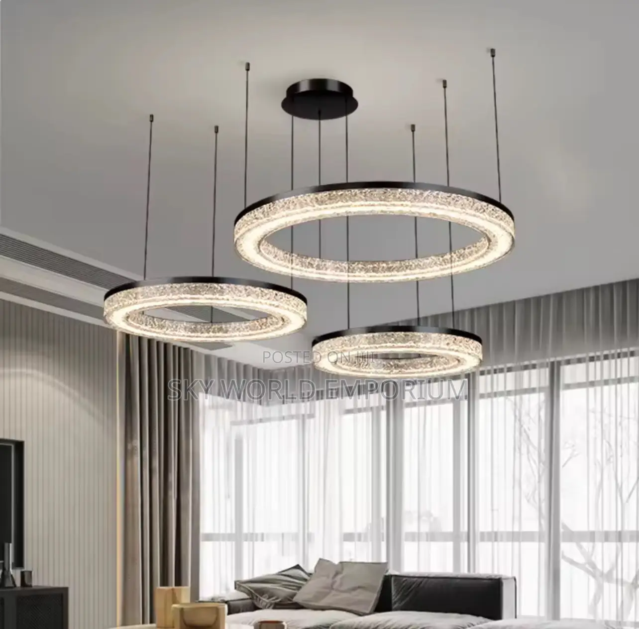 Modern Home Decor Led Pendant Chandelier Forliving Room
