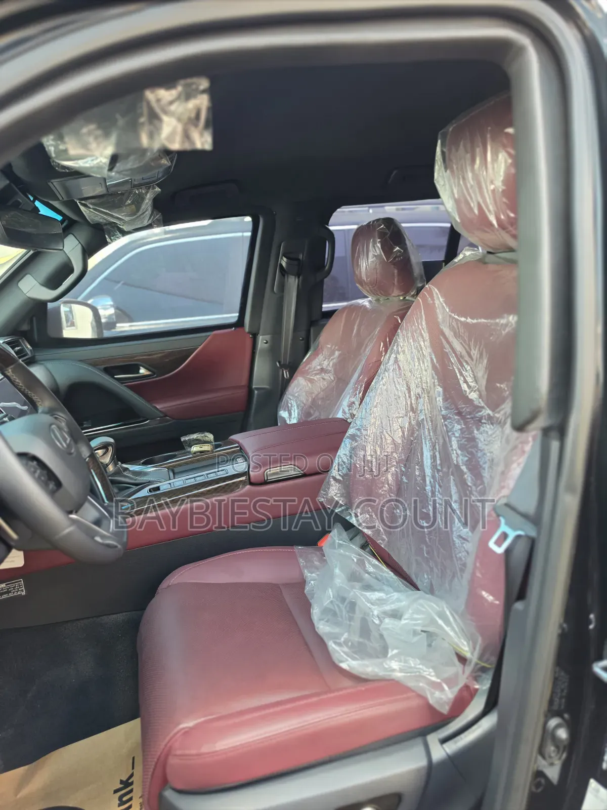 New Lexus LX 600 2023 Black